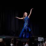 Sara DeVolld wears Illuminations, a dress she designed that was featured in the 2023 Trend Alaska Fashion Show. (Photo provided by Shona DeVolld, by Cale Green)