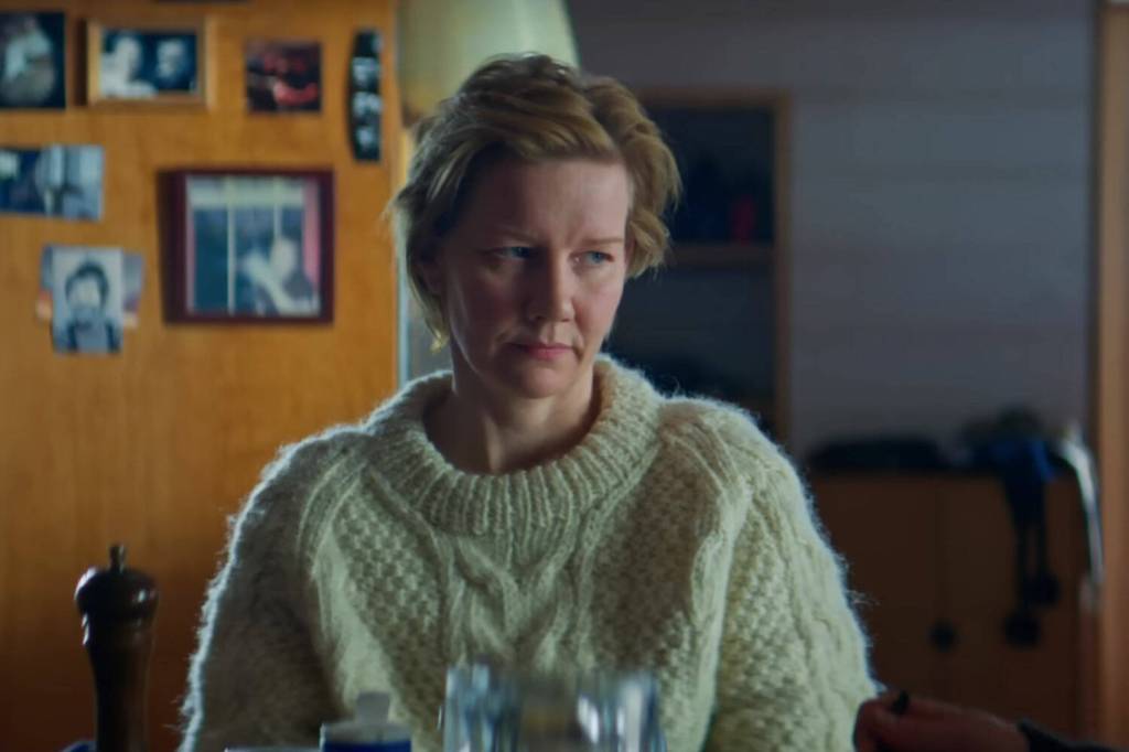 Sandra Hüller portrays Sandra Voyter in Anatomy of a Fall. (Promotional photo courtesy Neon)