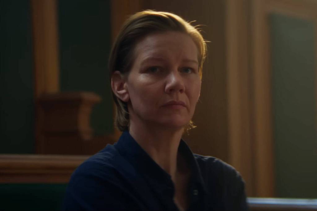 Sandra Hüller portrays Sandra Voyter in Anatomy of a Fall. (Promotional photo courtesy Neon)