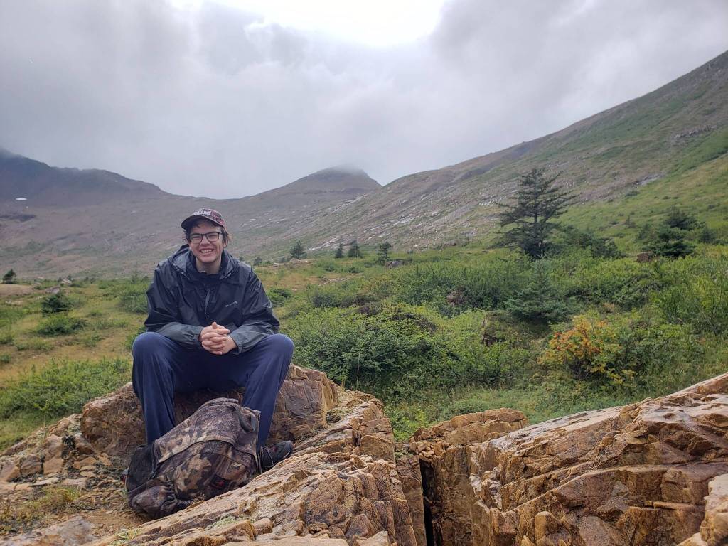 Zack Scribner on Red Mountain in September 2021. (Photo courtesy Zack Scribner)