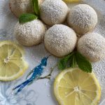 These simple lemon almond snowball cookies are mildly sweet and delicate. (Photo by Tressa Dale/Peninsula Clarion)