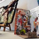 Artwork by Kenai Peninsula Borough School District high school students is displayed as part of the 33rd Annual Visual Feast at the Kenai Art Center on Wednesday, April 3, 2024. (Jake Dye/Peninsula Clarion)