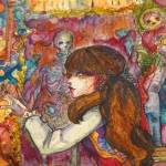 Art by Soldotna High School student Millie Day is displayed as part of the 33rd Annual Visual Feast at the Kenai Art Center on Wednesday, April 3, 2024. (Jake Dye/Peninsula Clarion)