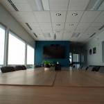 The Community Room at Peninsula Community Health Services in Soldotna, Alaska, is seen on Monday, April 15, 2024. (Jake Dye/Peninsula Clarion)