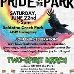 A flier for this years Pride in the Park. (Provided by Soldotna Pride)