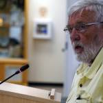 Norm Blakely speaks to the Kenai Peninsula Borough Assembly in Soldotna, Alaska, on Tuesday, June 18, 2024. (Jake Dye/Peninsula Clarion)
