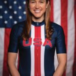 Kristen Faulkner is pictured in her official Olympic portrait photo. (Photo by Evan Kay with Climb High Productions, provided by Kristen Faulkner)