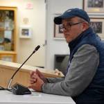 Jon Faulkner speaks to the Kenai Peninsula Borough Assembly in Soldotna, Alaska, on Tuesday, June 18, 2024. (Jake Dye/Peninsula Clarion)