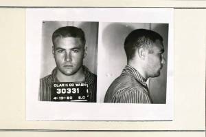 James Franklin Bush was arrested and jailed for vagrancy and contributing to the delinquency of minors in California in 1960, about a year before the murder in Soldotna of Jack Griffiths. (Public document from ancestry.com)