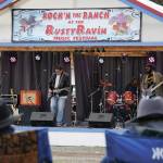 Gold Peak play the opening set of the Seventh Annual RockN the Ranch at the Rusty Ravin on Friday, July 7, 2023, at Rusty Ravin Plant Ranch in Kenai, Alaska. (Jake Dye/Peninsula Clarion)
Gold Peak play the opening set of the Seventh Annual RockN the Ranch at the Rusty Ravin on Friday, July 7, 2023, at Rusty Ravin Plant Ranch in Kenai. (Jake Dye/Peninsula Clarion)