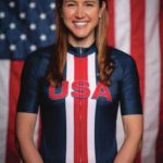 Kristen Faulkner is pictured in her official Olympic portrait photo. (Photo by Evan Kay with Climb High Productions, provided by Kristen Faulkner)