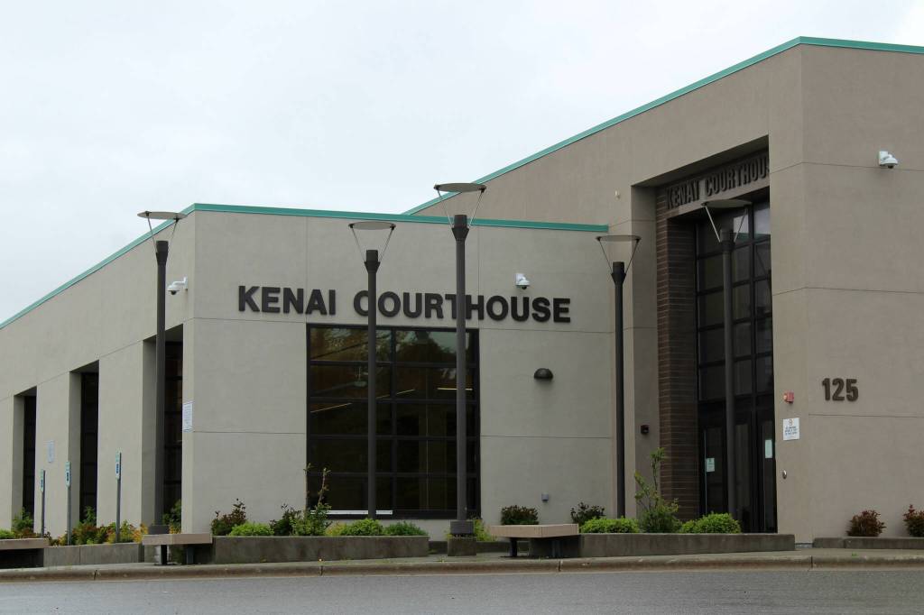 The Kenai Courthouse is photographed on Monday, July 3, 2023 in Kenai, Alaska. (Ashlyn OHara/Peninsula Clarion)