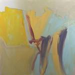 Emilie Springer/ Homer News
Rozzi Redmonds painting Icy Straits depicts her experience of sailing to Seward through a particularly rough region of the Inside Passage. Redmonds show will be on display at Homer Council on the Arts until Sept. 2.