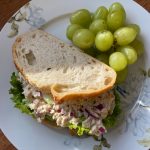 This classic chicken salad is bright and tangy. (Photo by Tressa Dale/Peninsula Clarion)