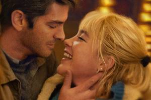 Andrew Garfield and Florence Pugh in We Live in Time. (Promotional photo courtesy A24)