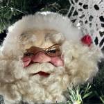 A cherished jolly Santa head ornament from the Baisden Christmas tree. (Photo provided)