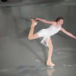 Paetyn Wimberly performs The Christmas That I Know during the 23rd Annual Christmas Lights and Holiday Nights Skating Recital at the Soldotna Regional Sports Complex in Soldotna, Alaska, on Saturday, Dec. 21, 2024. (Jake Dye/Peninsula Clarion)