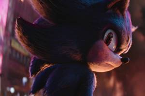 Keanu Reeves is Shadow the Hedgehog in Sonic the Hedgehog 3. (Promotional photo courtesy Paramount Pictures)