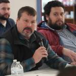 Rudy Wilson, executive director of the Kenaitze Indian Tribe, speaks during a joint work session of the Kenai City Council and Kenaitze Tribal Council in Kenai, Alaska, on Thursday, Jan. 16, 2025. (Jake Dye/Peninsula Clarion)