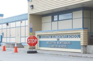 Soldotna Elementary School on Friday, May 13, 2022, in Soldotna, Alaska. (Ashlyn OHara/Peninsula Clarion)