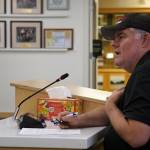 Ed Oberts speaks to the Kenai Peninsula Borough Assembly in Soldotna, Alaska, on Tuesday, Jan. 7, 2025. (Jake Dye/Peninsula Clarion)
