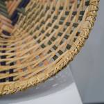 Starburst Swirl by Carolyn Jennings is displayed as part of Fiber at the Kenai Art Center in Kenai, Alaska, on Wednesday, Feb. 5, 2025. (Jake Dye/Peninsula Clarion)