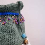 Bells and Beads by Shauna Bryers is displayed as part of Fiber at the Kenai Art Center in Kenai, Alaska, on Wednesday, Feb. 5, 2025. (Jake Dye/Peninsula Clarion)