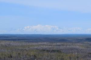 Mount Spurr is seen from the Kenai Peninsula, Alaska, on May 11, 2025. (Peninsula Clarion file)