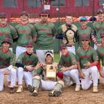Madisonville (Kentucky) Post 6 won the championship game of the Lance Coz Wood Bat Tournament on Sunday, June 22, 2025, at Coral Seymour Memorial Park in Kenai, Alaska. (Photo by Jeff Helminiak/Peninsula Clarion)