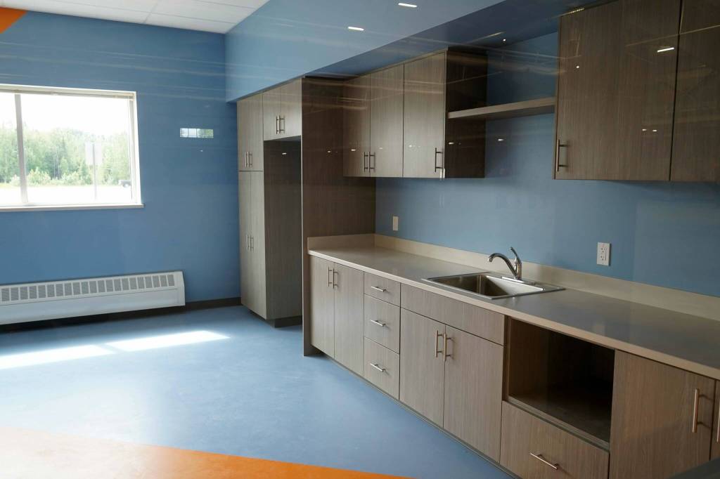 The Soldotna Field House in Soldotna, Alaska, is showcased to the Soldotna Chamber of Commerce on Wednesday, June 25, 2025. (Jake Dye/Peninsula Clarion)