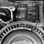 Bearing the Fairbanks-Morse trademark, this is a portion of the main engine at the Kenai Power plant near Old Town Kenai from early 1950s to the early 1960s. (Photo courtesy of the Rowley Family)