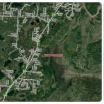 An Alaska Division of Forestry map shows Bruce Fire as of 4:30 p.m., Friday, July 4, 2025. As of 7:30 p.m., the 8-acre fire was renamed the Bruces Fire, and included two spot fires of less than an acre each.