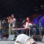 Ayla Ray plays the Ocean Stage during Salmonfest on Saturday, Aug. 2, 2025, at the Kenai Peninsula Fairgrounds in Ninilchik, Alaska. (Delcenia Cosman/Homer News)