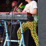 Blackwater Railroad Company performs on the Ocean Stage during Salmonfest on Saturday, Aug. 2, 2025, at the Kenai Peninsula Fairgrounds in Ninilchik, Alaska. (Delcenia Cosman/Homer News)