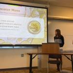 Team Moss presents their research on Monday, July 28, 2025, in Pioneer Hall at Kachemak Bay Campus in Homer, Alaska. (Chloe Pleznac/Homer News)