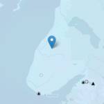 This map shows the location of a magnitude 4.0 earthquake that hit about 8 miles east of Ninilchik, Alaska on Thursday, Aug. 7, at 3:45 p.m. The map also shows the intensity of the quake as reported by observers. (Map by U.S. Geological Survey)