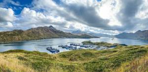 Vessels in the Bering Sea commercial crab fishing fleet are seen in Dutch Harbor in October of 2020 as they undergo preparations for that years harvest. The North Pacific Fishery Management Council is scheduled this week to discuss the condition of snow crab and king crab stocks and make harvest recommendations, but a federal government shutdown may interfere with that and other council work. (Photo by Petty Officer 2nd Class Holly Hugunin/U.S. Coast Guard)