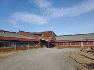 Nikolaevsk School is photographed on Thursday, April 3, 2025, in Nikolaevsk, Alaska. (Delcenia Cosman/Homer News)
