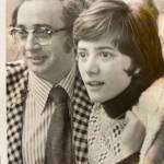 2025 Alaska Womens Hall of Fame inductee Lisa Parker is pictured with her father Walter on the evening she was elected to Anchorage Charter Commission February 1975.