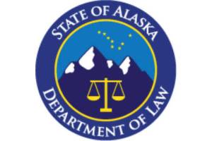 State of Alaska Department of Law logo. Photo courtesy of the State of Alaska Department of Law
