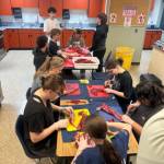 Photo courtesy of Tabitha Blades/Soldotna High School
Soldotna High School students prepare moose meat in Christopher Townes culinary arts class on Dec. 15. A partnership between SoHi and the Alaska Department of Fish and Game provides real-world, hands-on experience by walking students through every step of the harvesting process.