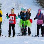 Costumed skiers participate in the 20th annual Ski for Women on Sunday, Feb. 8<ins>, 2026,</ins> at Tsalteshi Trails<ins> in Soldotna, Alaska</ins>. Photo courtesy Erin Thompson