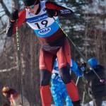 Kenai Centrals Fletcher Darr competes in the Division II ASAA Nordic Ski State Championships held Feb. 19-21<ins>, 2026,</ins> in Wasilla<ins>, Alaska</ins>. Photo provided by Chantel Taylor