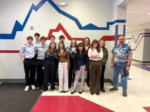 Photo courtesy Julia Horstman
The Soldotna High School Drama, Debate and Forensics team competes in the state championships held Feb. 26-28 in Anchorage.