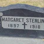 Photo from findagrave.com
Margaret (nee Young) Sterling, the first wife of Hawley Winchell Sterling, led a life that was fullalbeit tragically briefmainly in Interior Alaska. Her grave, seen here, is in Fairbanks.