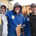 Mark Tornai (left) from Soldotna wins eighth place during the 32nd annual Homer Winter King Tournament on Saturday, April 4, 2026, in Homer, Alaska. (Delcenia Cosman/Homer News)