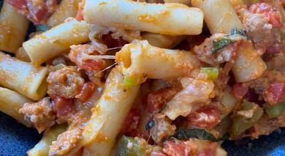 Photo by Tressa Dale
This baked ziti casserole is savory, not bitter, and the recipe makes plenty for leftovers.