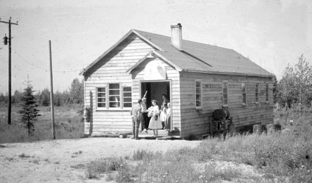 Barney Furman photo, contributed by Brent Johnson
The Kasilof Community Church in 1958.