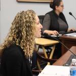 Mark Sabbatini / Juneau Empire file
Alaska Department of Health Commissioner Heidi Hedberg provides an overview of the departments services to the Senate Health And Resources Committee in 2023.