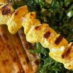 Chicken kebabs go great with a parsley-heavy salad and some flatbread brushed with salted, melted garlic butter. (Photo by Tressa Dale)